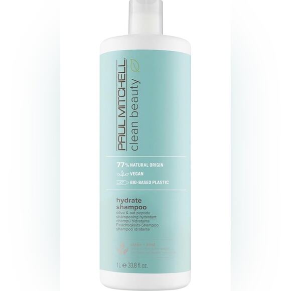 Paul Mitchell Shampoo / Clean Beauty Vegan Hydrate Shampoo 33.8 fl oz bottle NWT - Picture 1 of 1